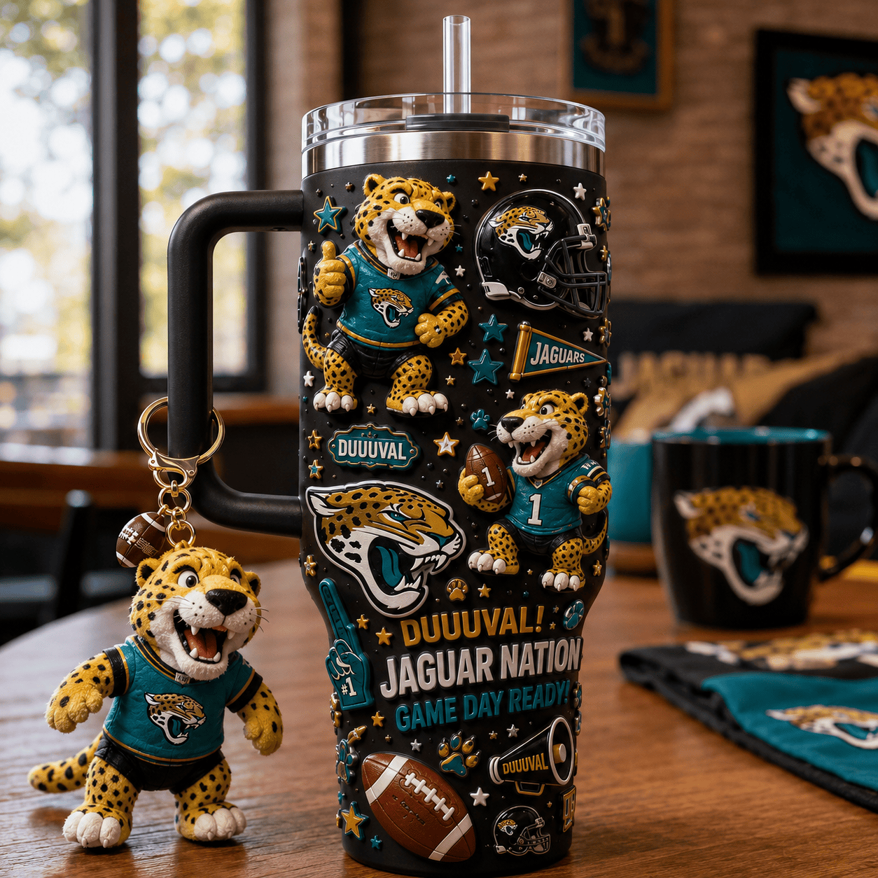 JSVJ 40oz Tumbler With Handle DNBN