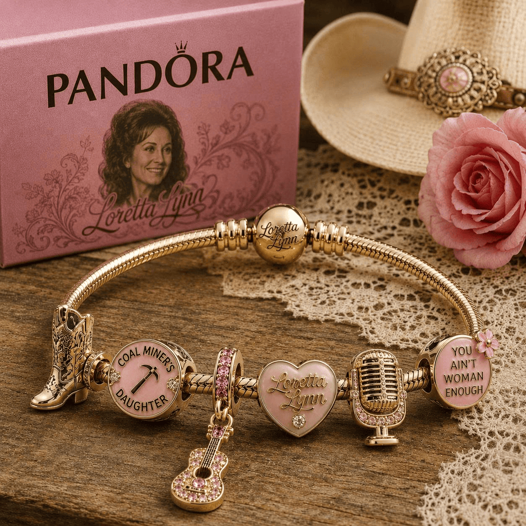 LTL Gold Charm Bracelet Set VTH